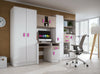 Kids furniture set MARC Fantastic design,Wardrobe+competer desk+drawers