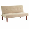 Fabric Sofa Bed Small Couch Settee Loveseat Sofabed Single Sleeper Recliner Beds