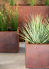 L/XL/XXL Cube Steel Garden Planter Patio Box Flowers Plant Pot Trough Raised Bed