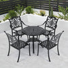 Garden Furniture Set 5 Piece Table Padded Seat Patio Camping Outdoor Balcony Set
