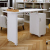 Wooden Beauty Salon Manicure Technician Table Nail Art Station Desk Storage Rack