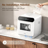 Table Top Dishwasher Mini Tabletop Dishwasher 6L Built-in Water Tank