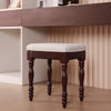 Vanity Chair Dressing Table Stool Makeup Seat Baroque Piano Chair, 46.5x39x29 CM