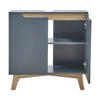 Grey Bathroom Under Sink Cabinet Basin Storage Cupboard Vanity Unit Furniture UK