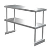 Stainless Steel Commercial Catering Table Work Bench Food Prep Kitchen Shelf UK