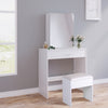 Modern Dressing Table Makeup Desk w/Sliding Mirror Shelves & Drawer Wooden Gifts