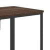 Clothes Rack with Shelves Brown Oak Engineered Wood H5T1