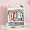 Kids Wardrobe Clothes Hanging Drawer Storage Cabinet Open Wardrobe Furniture New