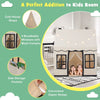 Kids Play Tent Indoor Kids Playhouse with Star Lights Toddler Castle Play Tent