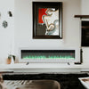 LED Fireplace Media Wall Fire Wall Mounted / Standing Electric Heater 40-100in