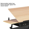 Adjustable Drafting Table Drawing Craft Art Hobby Board Home Office Kid's Desk