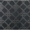 Arthouse Gianni Metallic Foil Geo Twist Knot Pattern Textured Lined Wallpaper