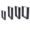 Steel Metal Square Table Legs 35cm 50cm 70cm 80cm Furniture Bench Desk Feet 2Pcs