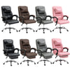 Office Desk Chair Executive Swivel Recliner Chair Adjust Seat Height Padded Arms