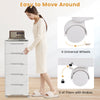 Movable Storage Organizer Unit Storage Cart Storage Cart Container 6 Drawers