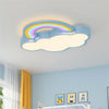 Creativity Blue Cloud Ceiling Light Rainbow Balcony Pendant Light for Playroom