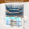 TV Cabinet for TVs up to 68” 150 CM Media Console Table-White