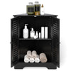 Bathroom Corner Storage Cabinet with Adjustable Shelf-