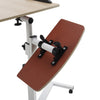 Tilting Overbed Dining Tray Table Mobility Aid Disability Desk Adjustable Height