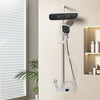 High Pressure Rainfall Shower Head Set with Push Button Multiple Spray Modes UK