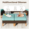 Outdoor Furniture Set Rattan Furniture Patio Conversation Set Sectional Wicker