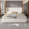 Ottoman Gas Lift Storage Bed Frame 4ft6 5ft Double King Size Velvet Upholstered