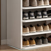6 Tier Shoe Cabinet Storage Organizer MDF Unit Footwear Stand Rack Home Entryway