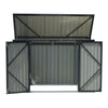 Metal Bike Shed Lockable Outdoor Storage Garden Shelter for Bike Tool Equipments