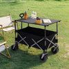 Heavy Duty Foldable Camping Outdoor Garden Trolley Cart Wagon Truck Wheelbarrow