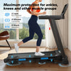 MERACH Foldable Treadmill T12 Incline 0.8-12km/H Walking Pad Save Space LED Disp