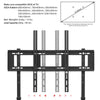 Extra Large Floor TV Stand TV Mount Adjustable Height Free Standing Home Office