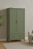 Dusk Sienna 2 Door Wardrobe with Drawer Vetiver RRP £699