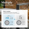 Outdoor Rattan Furniture Patio Furniture Set Wicker Outdoor Conversation Set