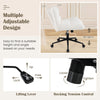 Modern Cross Legged Chair Upholstered Criss Cross Chair Desk Chair Vanity Chair
