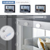 White Large Dressing Table LED Bulbs Mirror Drawers Stool Storage Makeup Desk