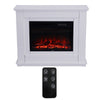 Remote 30'' Electric Fireplace Heater Inset Fireplace And MDF Fire Surround Set