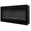 Electric Inset Fire 40in Insert / Wall Mount LED Fireplace Reccessed Media Flame