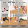 5m² Self Adhesive Floor Planks Tiles Wood Effect Vinyl Flooring Kitchen Bathroom