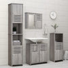Modern Bathroom Cabinet Basin Sink Storage Mirror Cupboard MDF Wooden Furniture