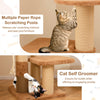 Cat Tree for Indoor Cats Cat Furniture with Removable Cat Bed-Caramel