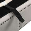 Ottoman Storage Bed 4ft6 Double Size Upholstered Bed Frame with Hydraulic Lift
