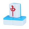 42mm Chinese Mahjong Game Set Professional 144 Tiles English Characters Game