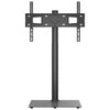 SVV Corner TV Stand 1-Tier for 32-65 Inch Black