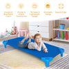 Stackable Nap Cot Toddler Daycare Bed Easy Lift Corners & Detachable Oxford Mat