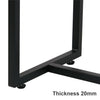 Rectangular Marble Console Table Side Table End Table Narrow Bar Table Stand