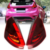 LED Red Tail Lights for Ford Fiesta MK7 MK7.5 2008-2020 Sequential Rear Lamps ✅