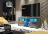 TV Unit Cabinet | TV Stand 145cm | Sideboard with High Gloss Doors | Free LED