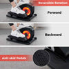 Portable Seated Leg Exerciser Under Desk Elliptical Machine Seniors-Red