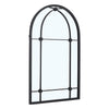 BLACK ENCHANTED WINDOW STYLE WALL MIRROR GIRLS ROOM HALLWAY ARCH WINDOW MIRROR