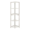 Small Space Corner Bookshelf Storage Shelving Units Plant Stand Organizer Rack